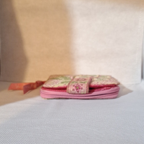 Vera Bradley Floral Pink Wallet - Picture 4 of 9